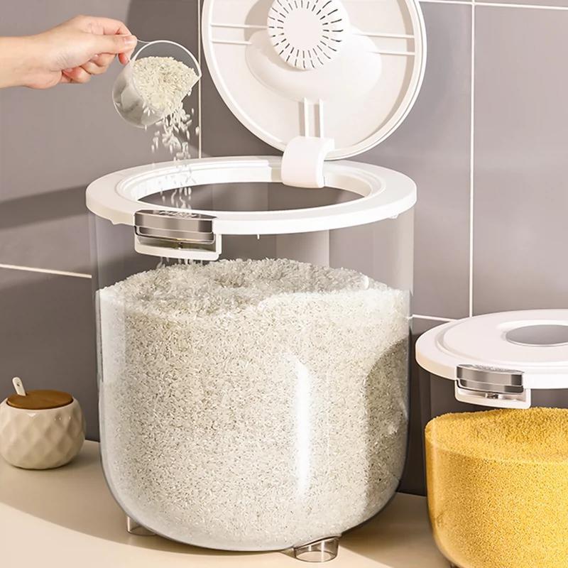 米桶家用防虫防潮厨房密封储米箱放米面米缸装大米面粉杂粮储存罐