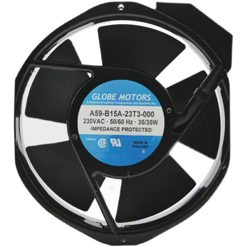 原装GLOBE MOTORS 17CM A59-B15A-23T3-000 230V 35/35W 交流风扇