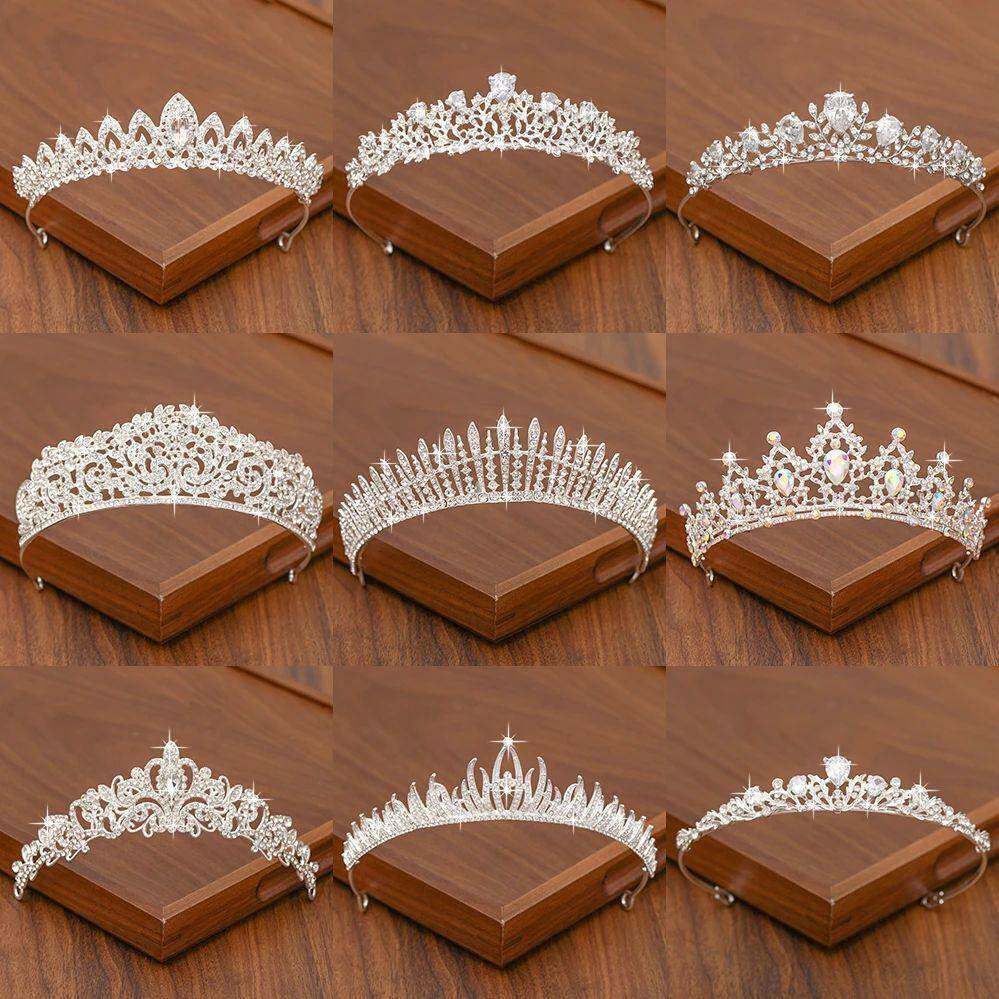 Bridal Tiara Hair Crown Wedding Hair Accessories For Women S