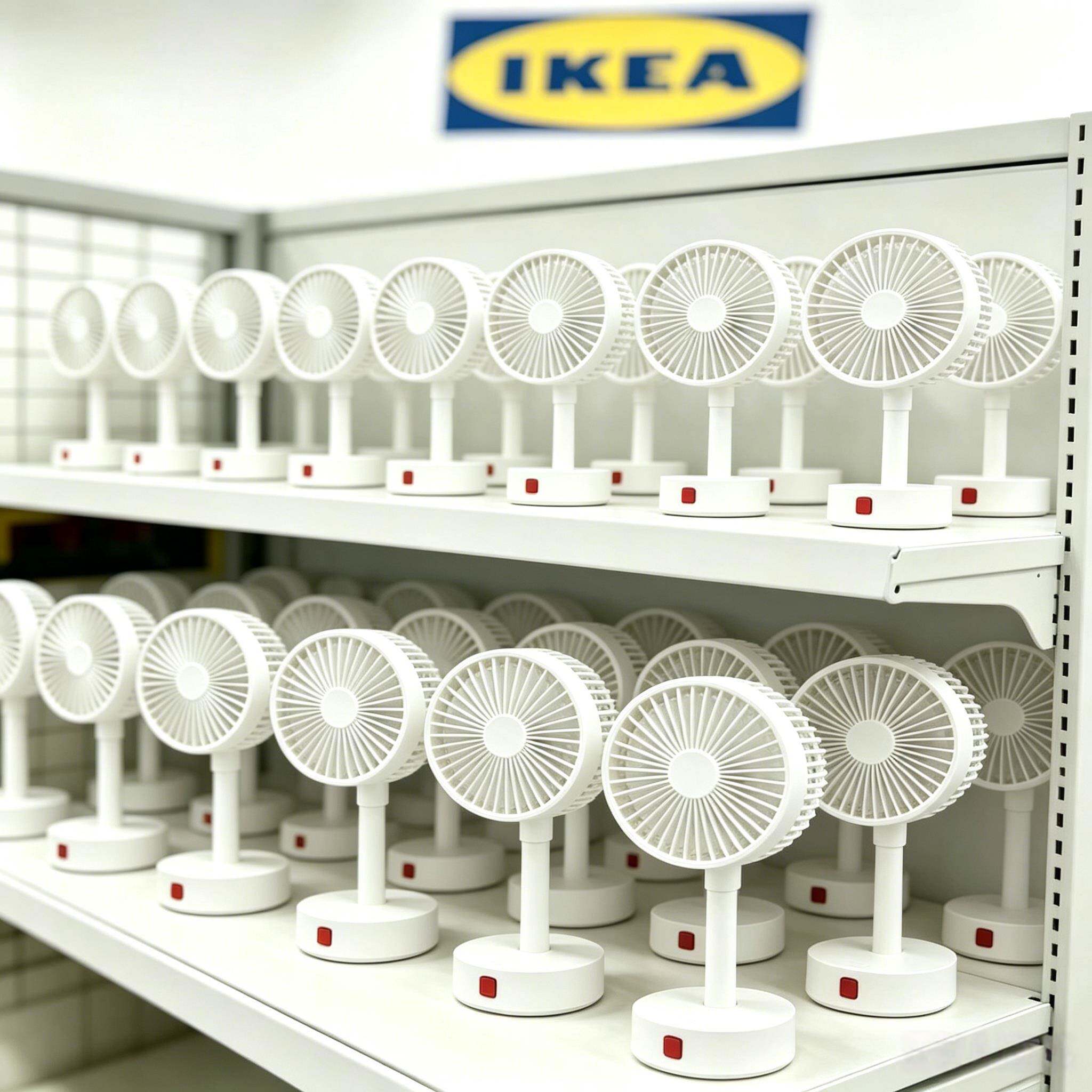 【新家的100个快递】厨房专用风扇插电强力壁挂除蒸汽专用散热扇
