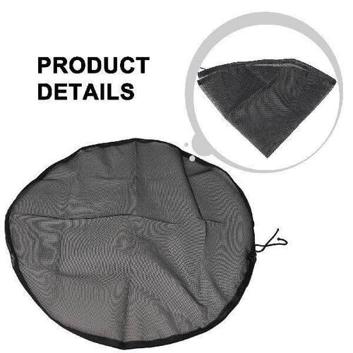 Rain Bucket Net With Cord For Smaller Diameter Rain Bucket