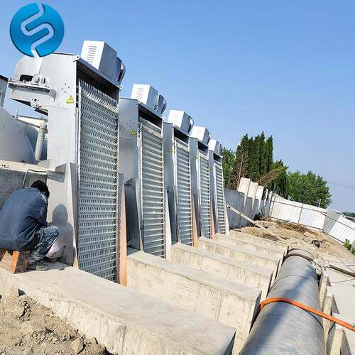 旋转式机械格栅机厂家回转式机械格栅GSHZ-500型机械细格栅
