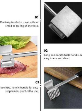 Stainless Steel Beef Hammer Meat Pounding Mallet