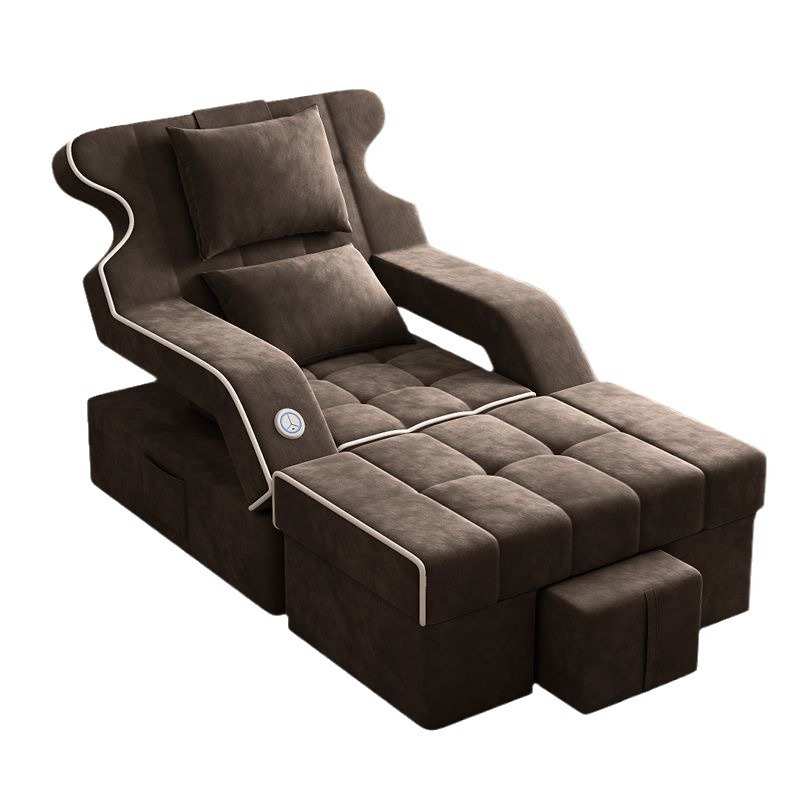 沐足采耳美睫躺椅足疗沙发电动高档足浴按摩床洗浴足疗修脚店专用