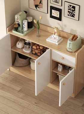 餐边柜墙用客靠厅碗柜多功能大量简易置物柜现家容GEZ代一体储物