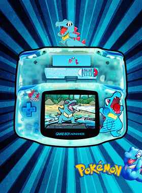 GBA GAMEBOY advance游戏机 彩色 高亮 SP NDSLPSP 小巨鳄