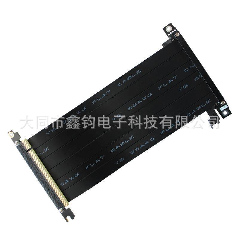 双反向pci高e16X延显卡转接线IGZXT延长线X3.0速PCIE长线连接器