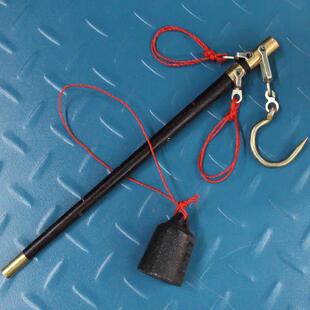 商用老式木杆秤喜秤手工秤老式木杆钩秤木杆称手提秤秤砣钩秤老式