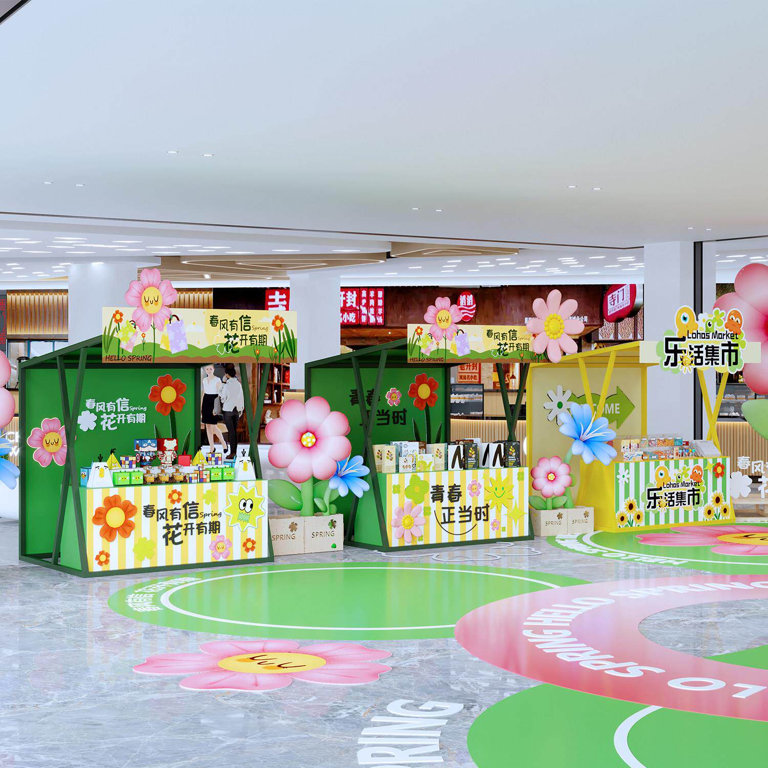 集市摊位架夜市摆摊桌地摊铁架商场活动售货车移动美食街小吃摊