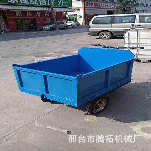工程三轮车 电动三轮拉砖车 建筑工地自卸三轮车小型灰斗车运输车