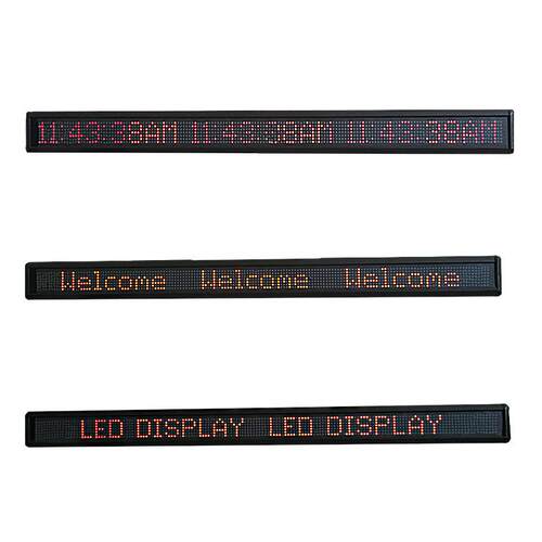 led计时器显示屏广告屏幕室内走字滚动led电子广告牌字幕门头条屏