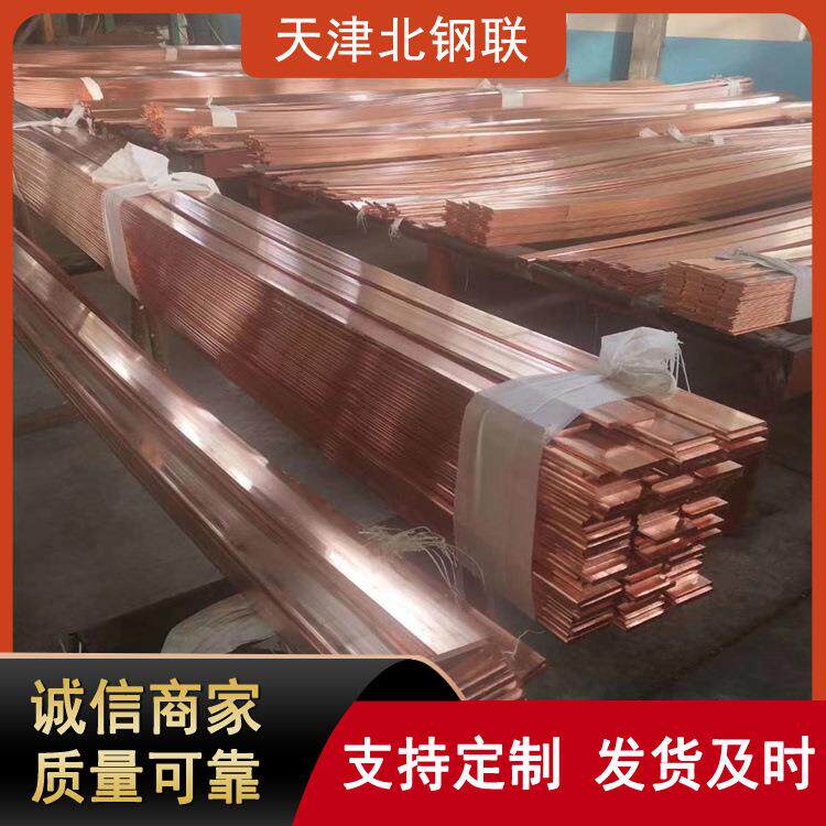 T2紫铜排环保紫铜扁条镀锡铜排导电性能好铜排尺寸全