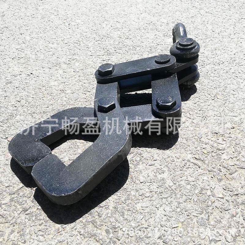 工务段吊具2抬吨/3钳1吨吊轨钳铁路起重轨道装卸工具钢轨手钳