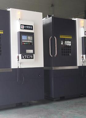 VTC750小型数控立车汽车轮毂差减壳精加工立式车床高速数控机床