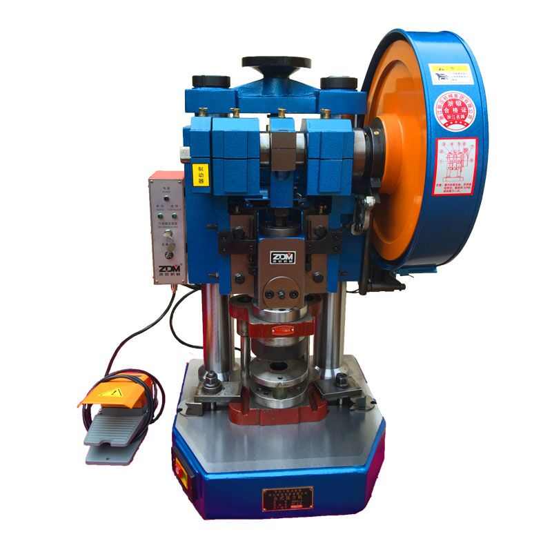 小型冲孔机 冲床厂家脚踏电动冲床压力机台式冲床1吨JB04 冲孔机