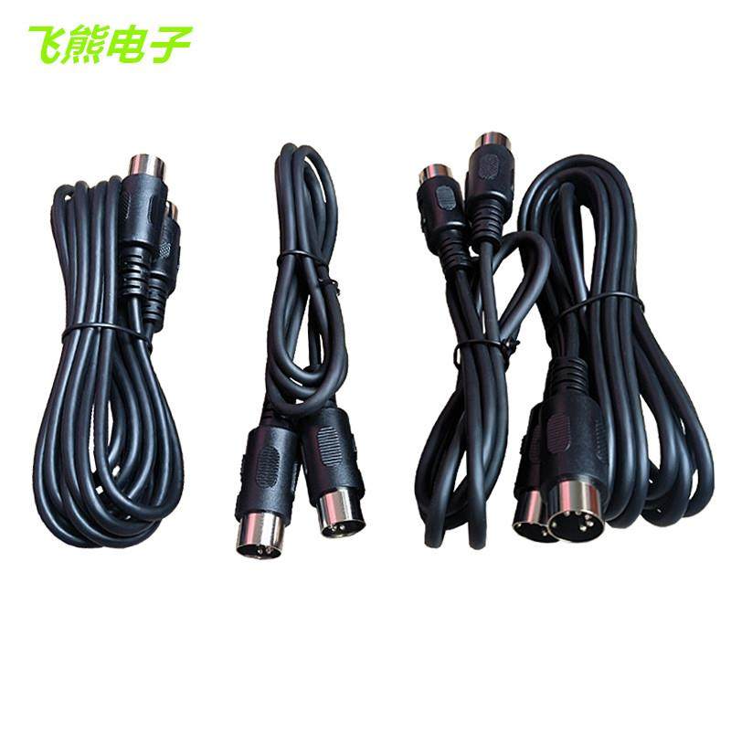 5针公DIN midi线 双头5PIN MIDI连接线 用於键盘