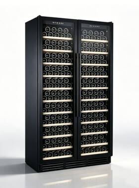 258葡萄酒柜双门红酒柜冷藏酒柜恒温柜洋酒保鲜柜Wine Cooler