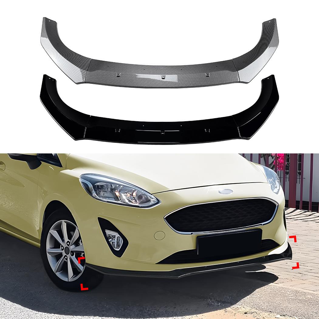 适用福特嘉年华Fiesta MK8普通版 2018-2021前杠前铲前唇外饰改装