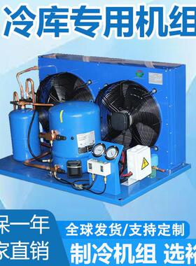 Condensing unit 性能涡旋冷凝机组冷库冷凝元冷凝制冷机组