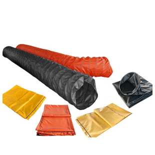 800mm涂覆布 矿山隧道用风筒布 600 400 正压风带1米 PVC阻燃风筒