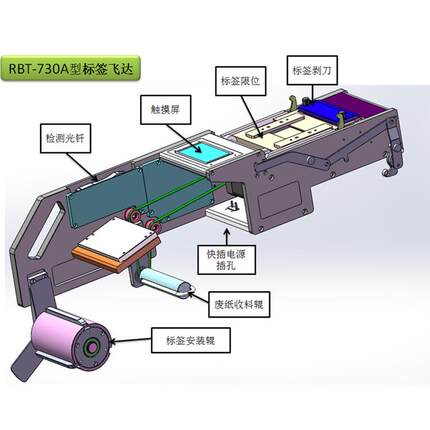 标签飞达喂料器贴片机飞达供料器缓冲垫贴装供料器海绵胶贴装供料