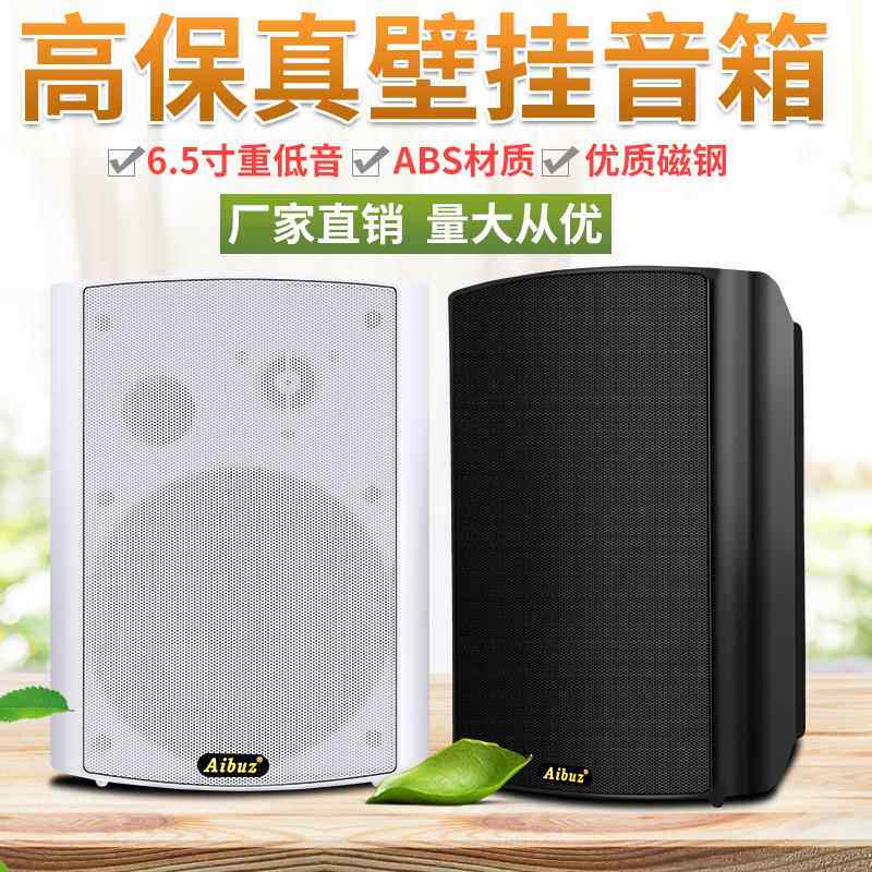 ABZ壁挂音箱挂壁喇叭音响教室店铺商场会议室背景音乐广播音箱