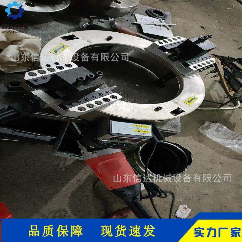 全自动铣边机外卡不锈钢坡口机外钳式圆管坡口机切割机管道倒角机