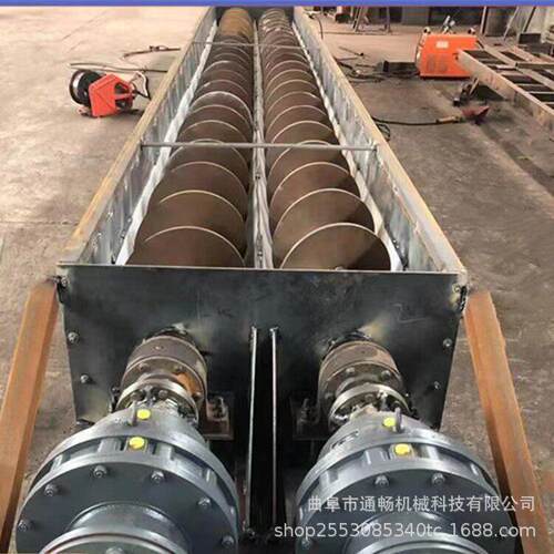 U型输送机上料机叶提旋升机蛟龙996259螺旋片工业不锈钢螺旋螺输