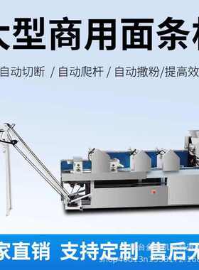 全自动6组挂面机商用大型面条机叠皮机自动上杆挂面机做鲜面条饺