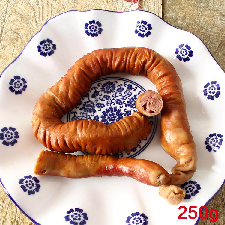 诸城烧肉烤大肠250g特产烤套肠诸城烧烤套肠卤味熟食大肠2份包邮