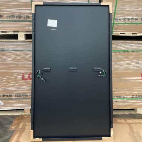 隆基A级 全黑355w360w单面原厂直发太阳能光伏板发电板单晶硅