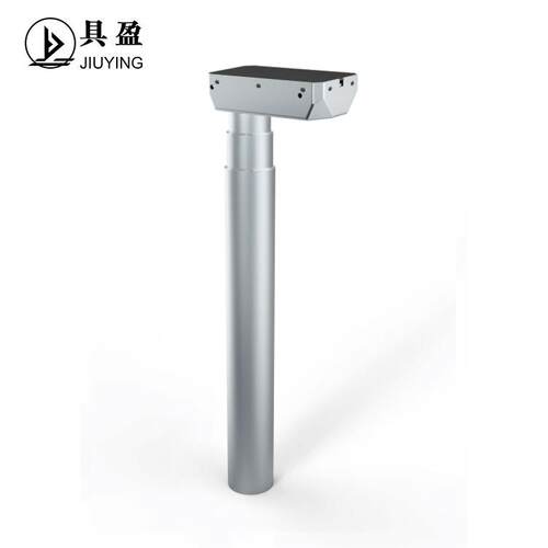 具盈JIUYING厂家销电动升降立柱工作台直流同步电动升降桌