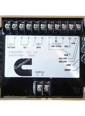 康配明斯K38发动机件电控0调速9板39863电子调速器缓启871动控制