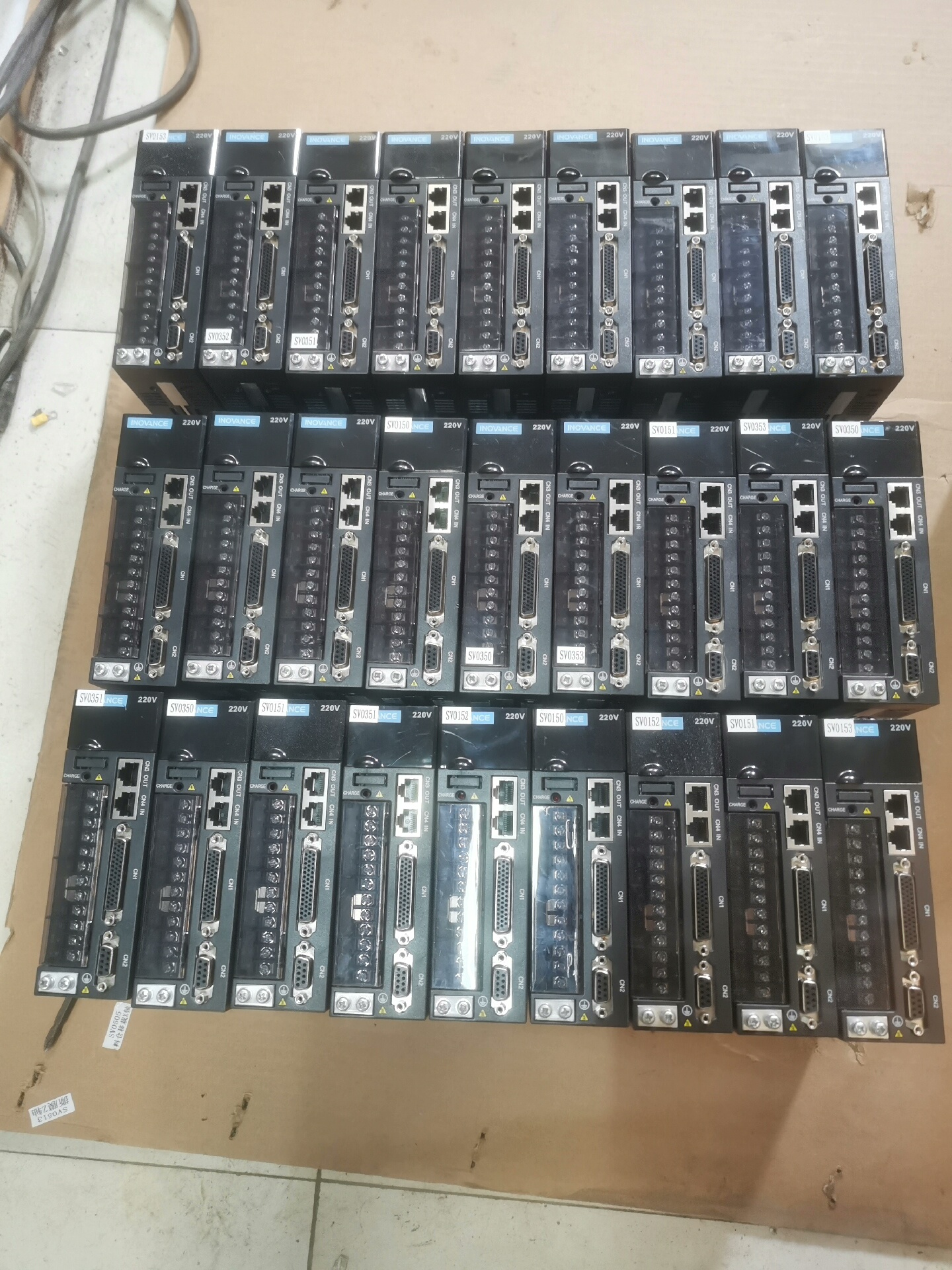 汇川伺服驱动器SV510NS5R5I