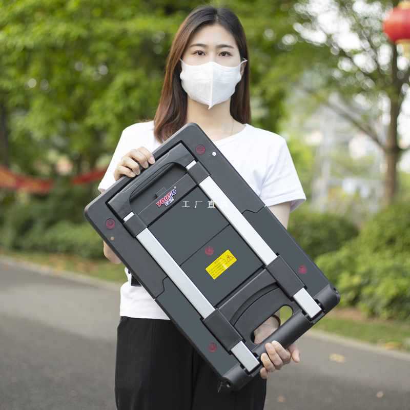 小推车快递拉车手拉车折叠便携拉货手推车搬运车家用买菜拖车