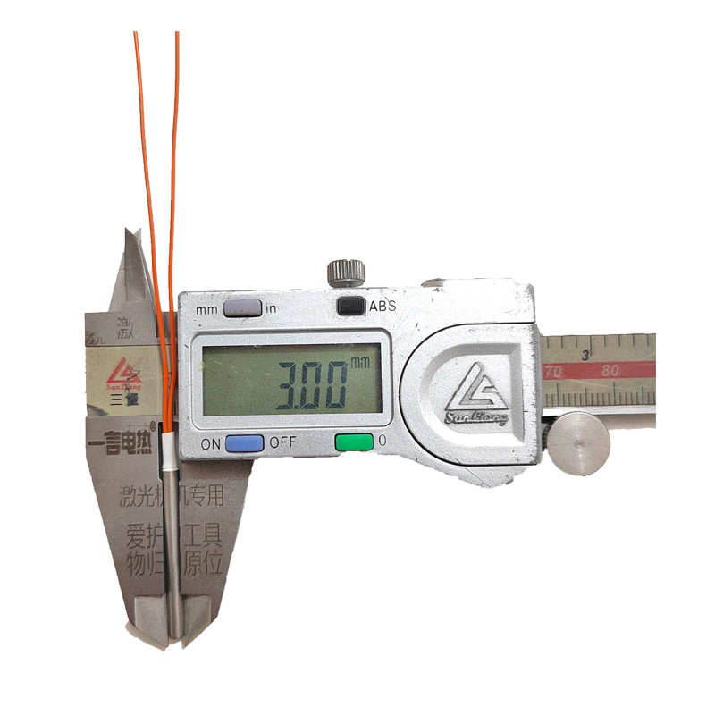 微型小细直径2 3 4 5mm发热管24V直流小型加热管单头模具电热棒