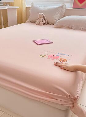 A类纯婴级儿童棉床笠单件新款1701100母水全棉床罩床垫席梦洗思保