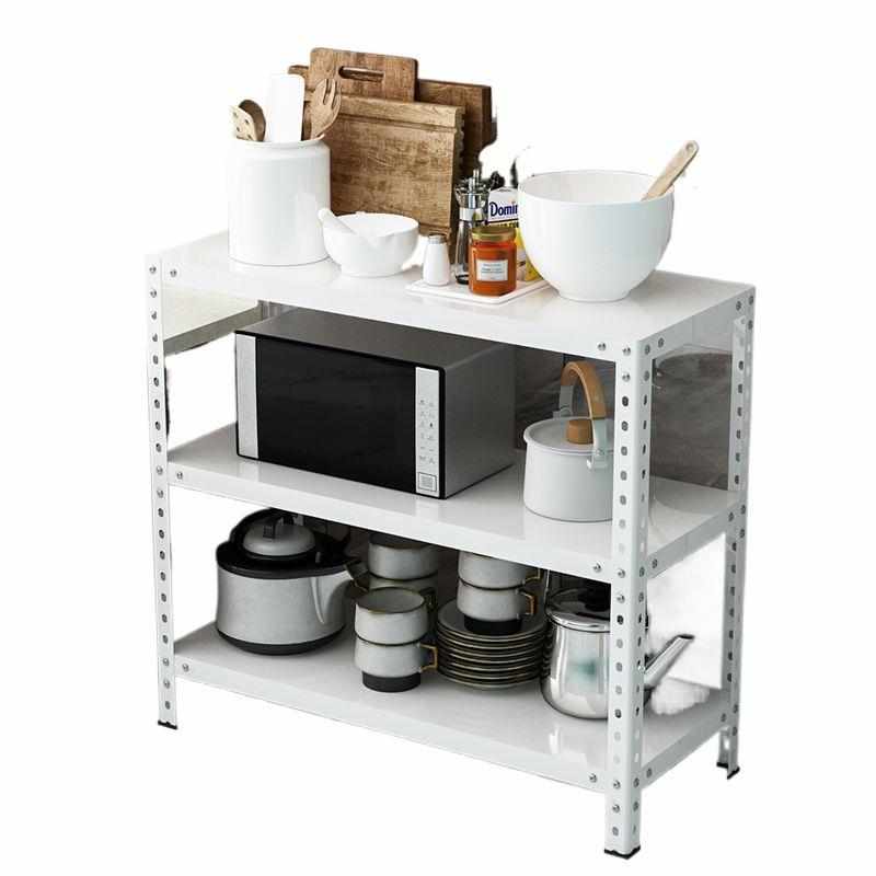 置物架杂货阳台货架储物架多层家用角钢铁架子收纳架仓库架子库房