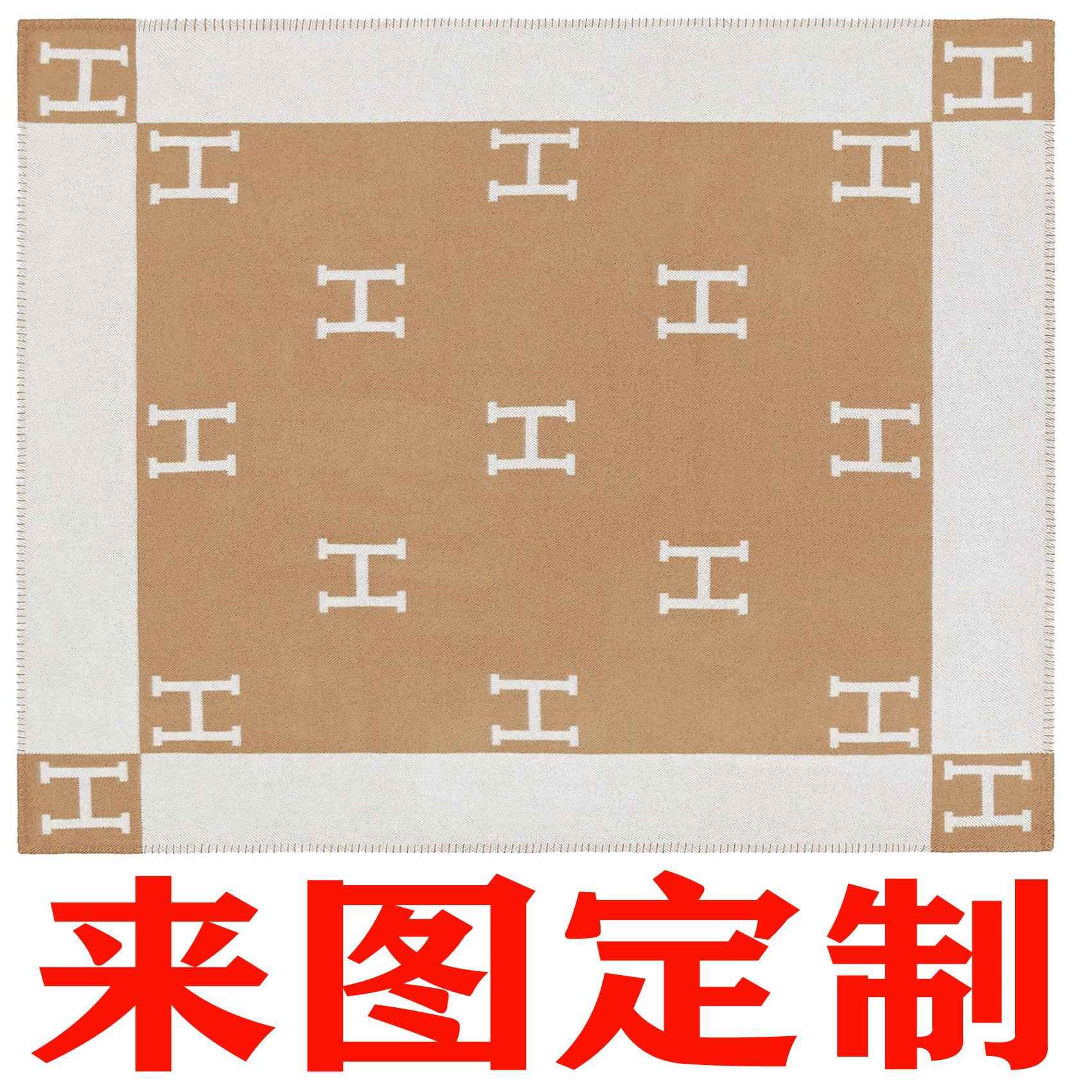 毛毯毯针肩织母H字羊毛子H毯子沙发毯飞机毛毯梭条纹H毯织披毯子