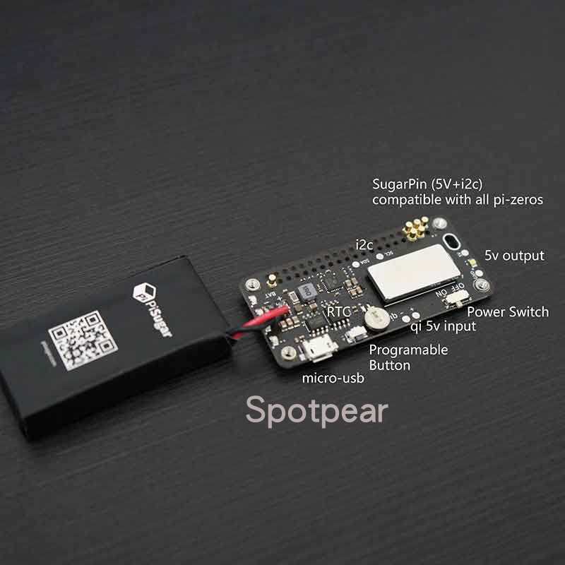 树莓派UPS Raspberry Pi Zero w 充电电源板专用电池模块