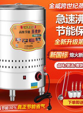 金威跨世纪煮面炉商用下粉面桶节能燃气电热多功能煲汤锅卤煮熬粥