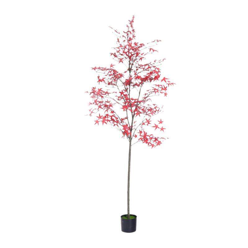 仿真绿植仿真红枫树假树盆栽端轻奢室内客厅装饰摆件仿生花艺
