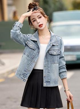 现货女尚MZ131仔外套2025春装新款时宽松百搭休闲外套女 MZ131新