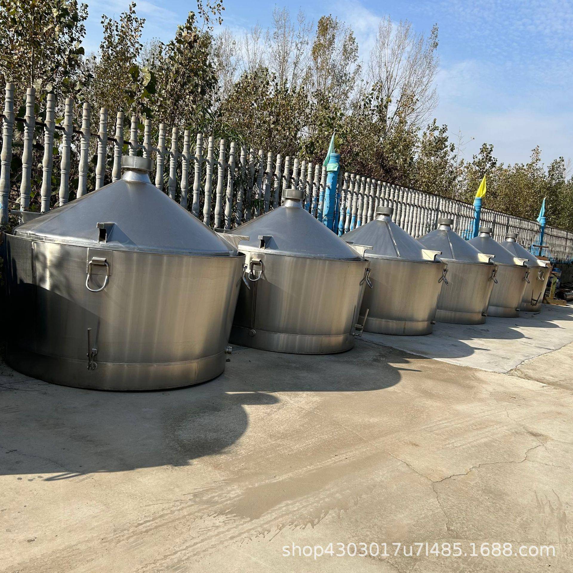 304不锈钢白酒蒸馏锅酿酒设备及配套设备全自动蒸酒锅