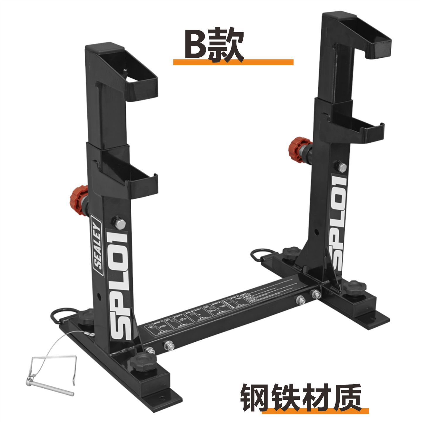 越野摩托车运输系统Lock-N-LoadPro快拆拖车皮卡车安装座固定座