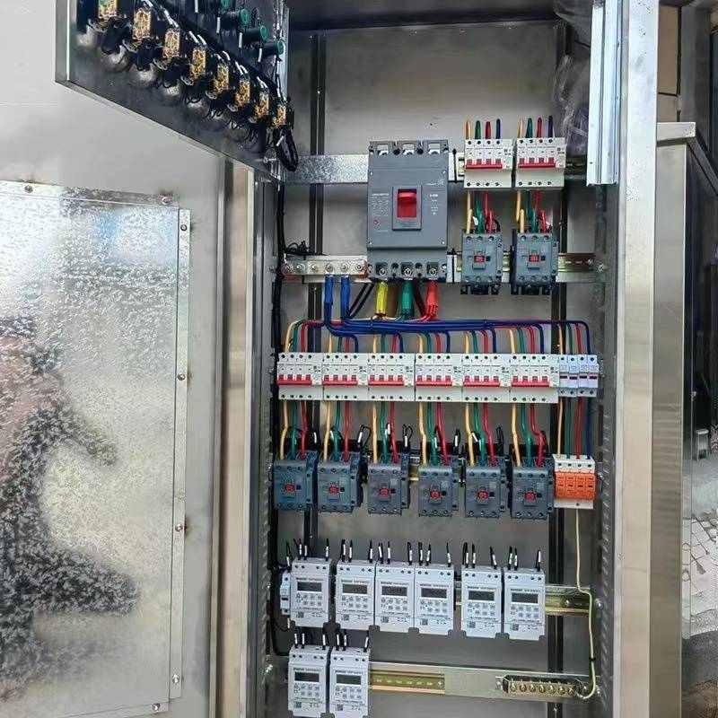 转盒电动机开关搅拌机正反新款倒顺启动器转正反380v卷扬机控制箱