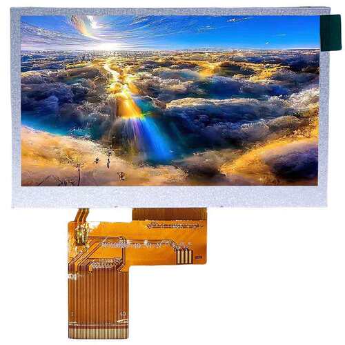 LCD液晶屏 4.3寸480*272分辨率MCU接口工业显示屏TFT LCM液晶模组