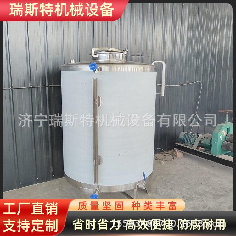 1立方白钢立式储酒白兰地蒸馏酒苹果酒贮存不锈钢储酒