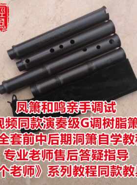 经风箫坊树脂洞萧-《半个老师》系列洞萧影片教程配套教具箫