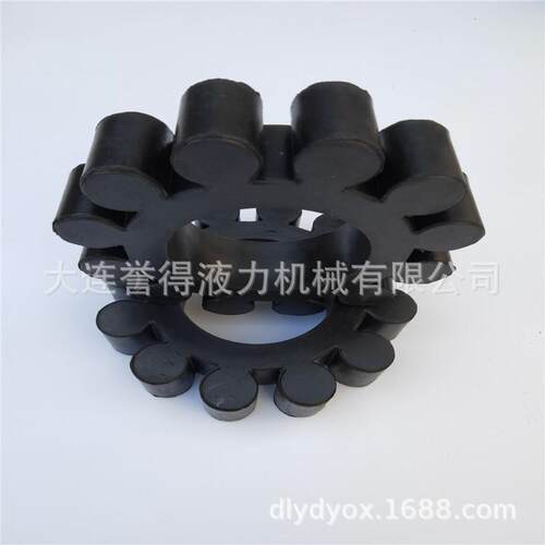 大连誉得液力偶合器YOX500-2梅花弹性块耦合器梅花垫